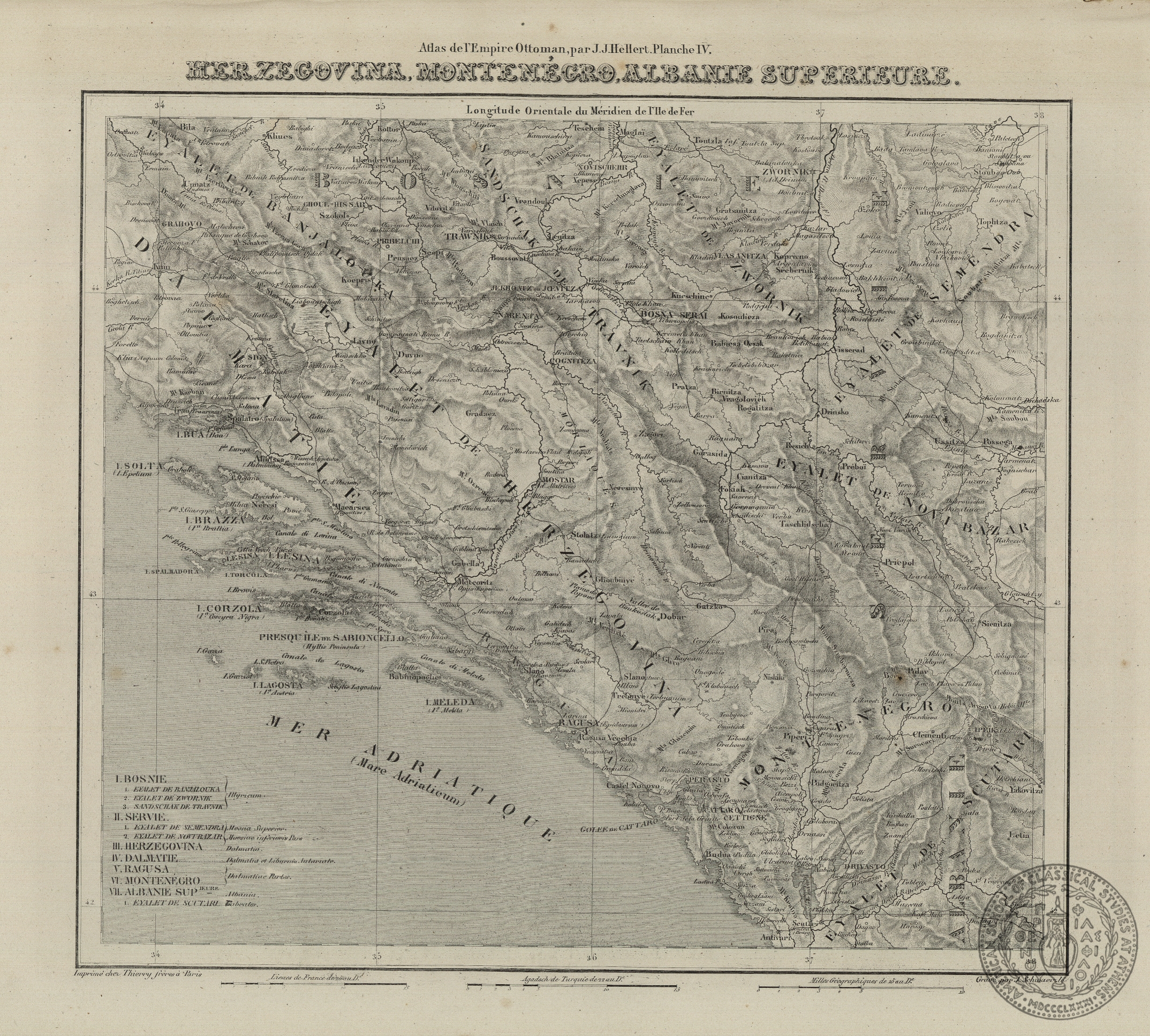 Herzegovina, Montenegro, Albanie superieure